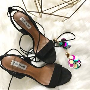 Steve Madden Ankle Wrap Heels